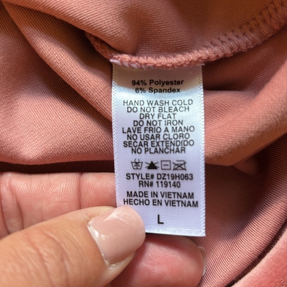 NWT L/S Velvet Top from Fabrik - Picture 11 of 11